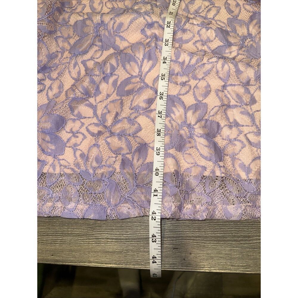 Nordstrom NSR Size XL Emma Strapless Lace Sweetheart Neck Midi A-Line Dress. Z - Picture 8 of 8